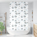 Tenda a Rullo per Doccia Cassonetto 140x240cm Larghezza Tessuto