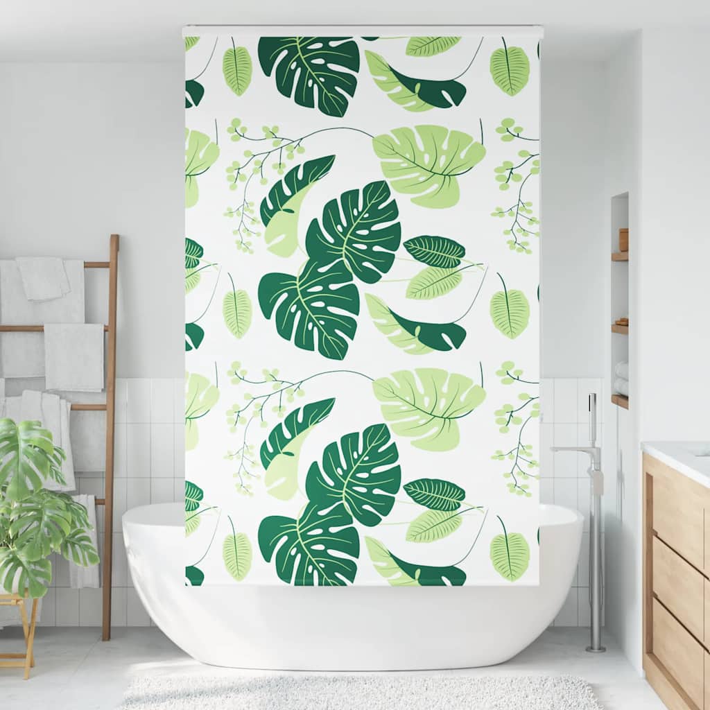Tenda a Rullo per Doccia Cassonetto 140x240cm Larghezza Tessuto