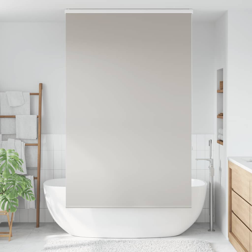 Tenda a Rullo per Doccia Cassonetto 140x240cm Larghezza Tessuto