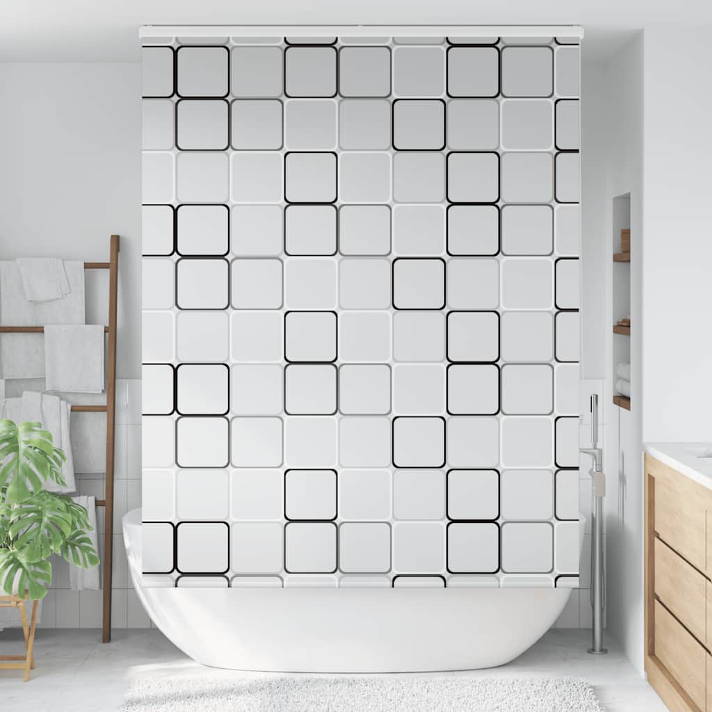 Tenda a Rullo Doccia Cassonetto 160x240 cm Larghezza Tessuto