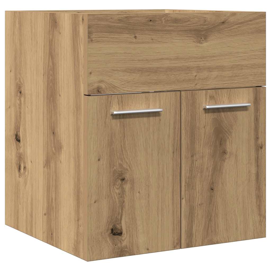 Mobile Lavabo Bagno Artigianale 41x38,5x46 cm in Truciolato