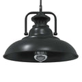 Lampada a Sospensione E27 Nero Ø31 cm in Metallo