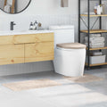 Set di tappetini antiscivolo per il bagno 3 pz Crema 50 x 80 cm