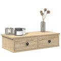 Scaffale a Parete con Cassetti Sonoma 60x28x15 cm in Truciolato