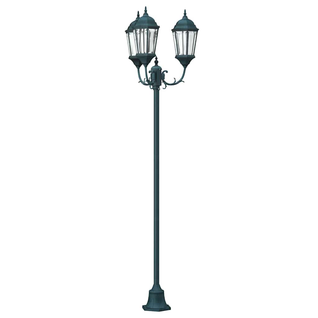 Luce da Giardino Verde vintage spazzolato 57 x 49 x 241 cm