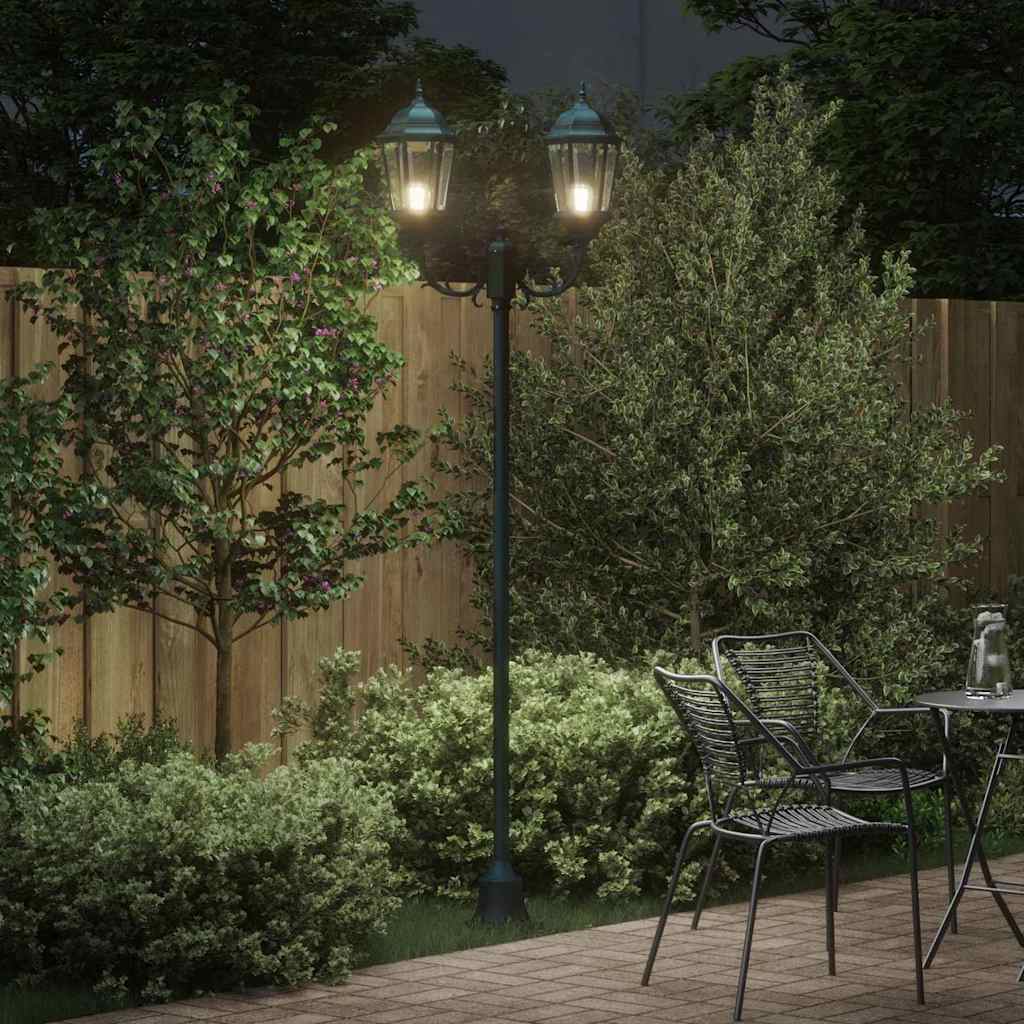 Luce da Giardino Verde vintage spazzolato 68 x 20 x 235 cm