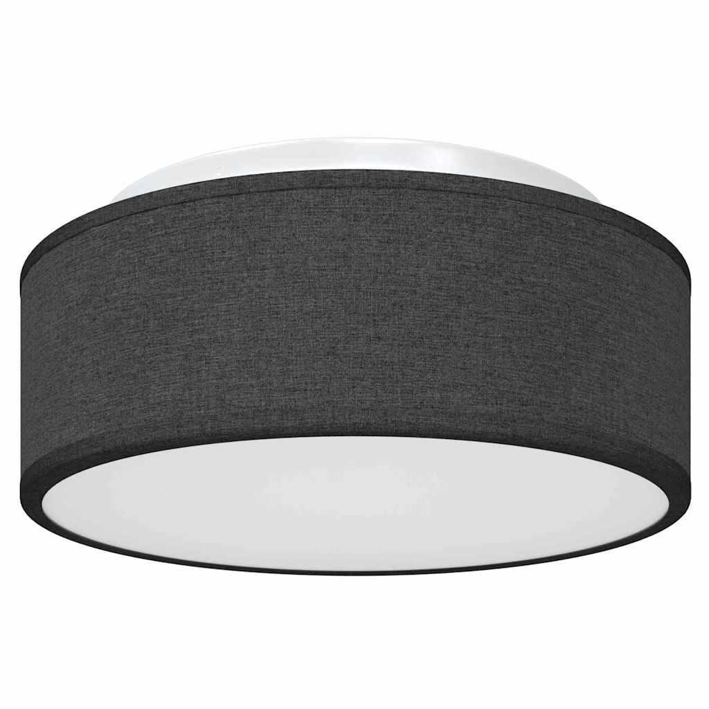 Lampada da soffitto Nero 30 x 30 x 13,5 cm Tessuto