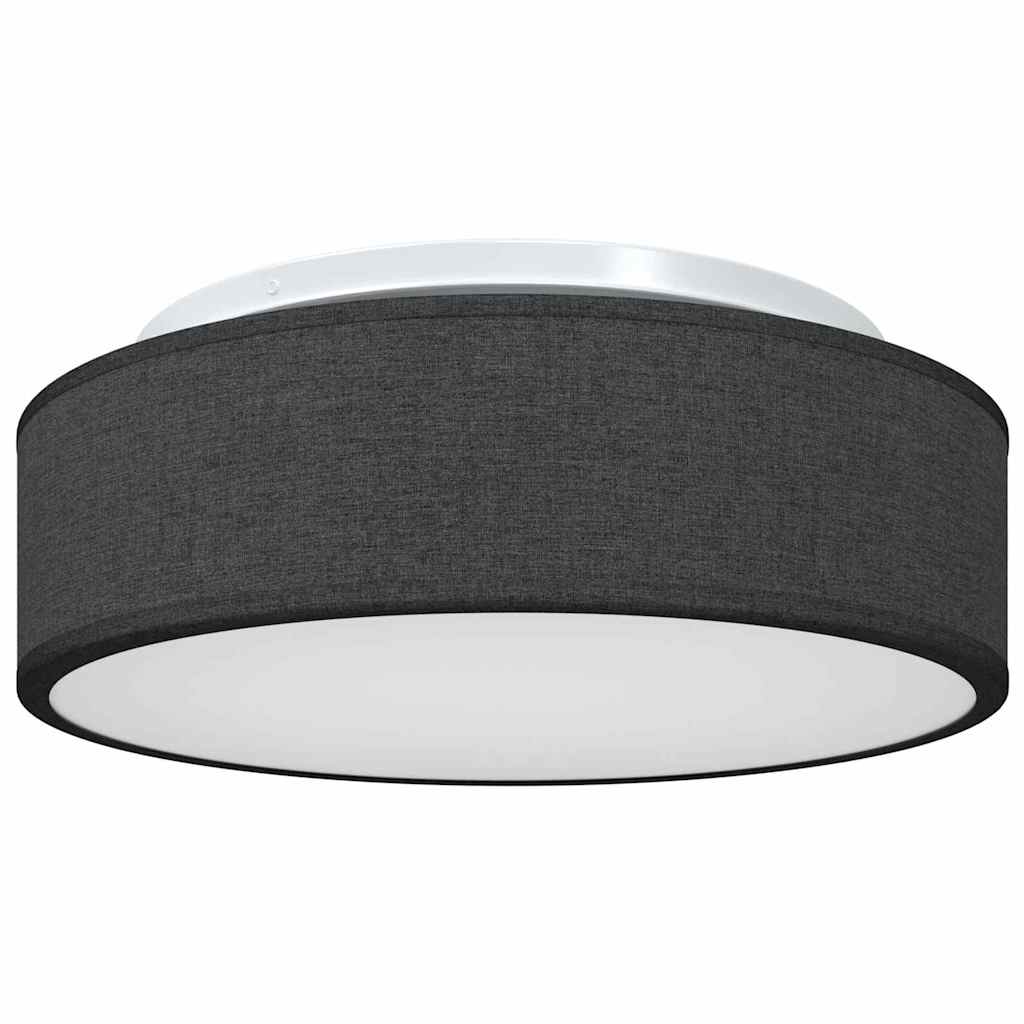 Lampada da soffitto Nero 38 x 38 x 13,5 cm Tessuto