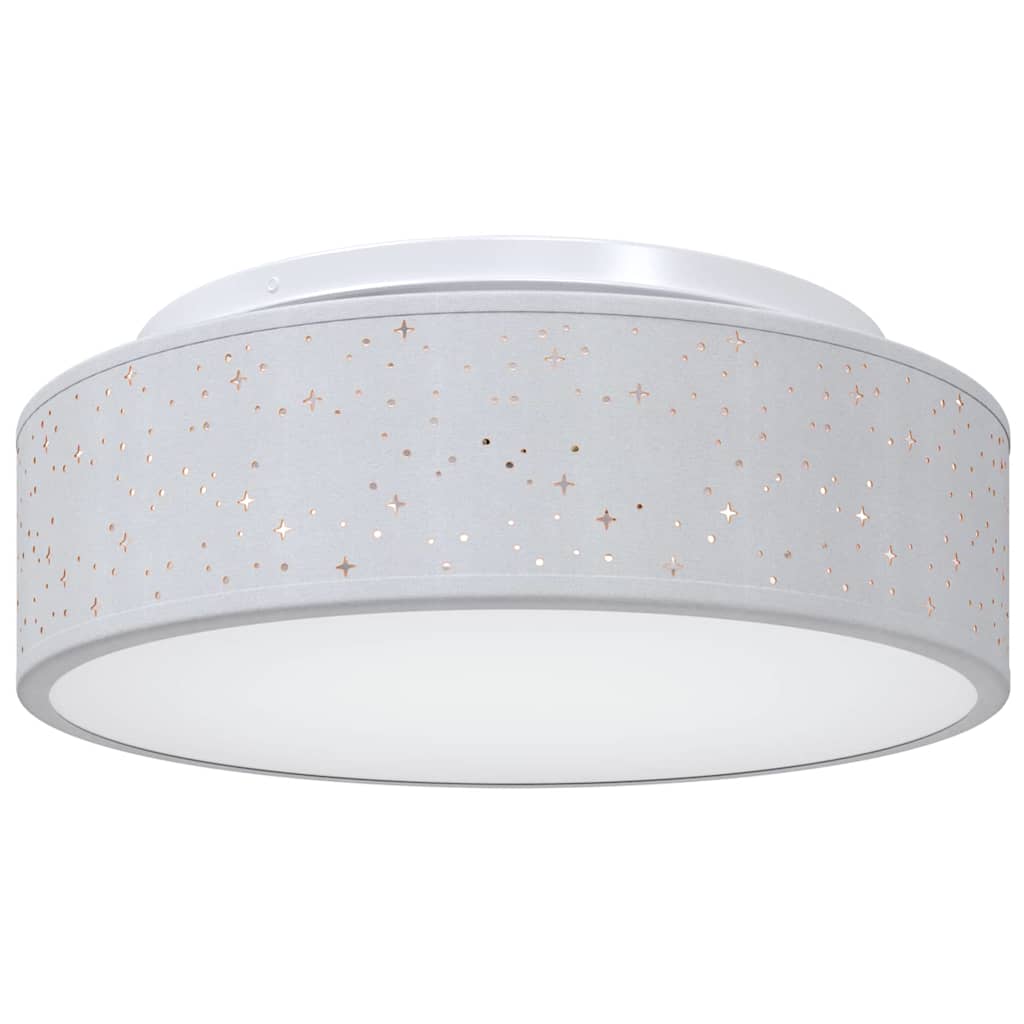 Lampada da soffitto Grigio 38 x 38 x 13,5 cm Tessuto