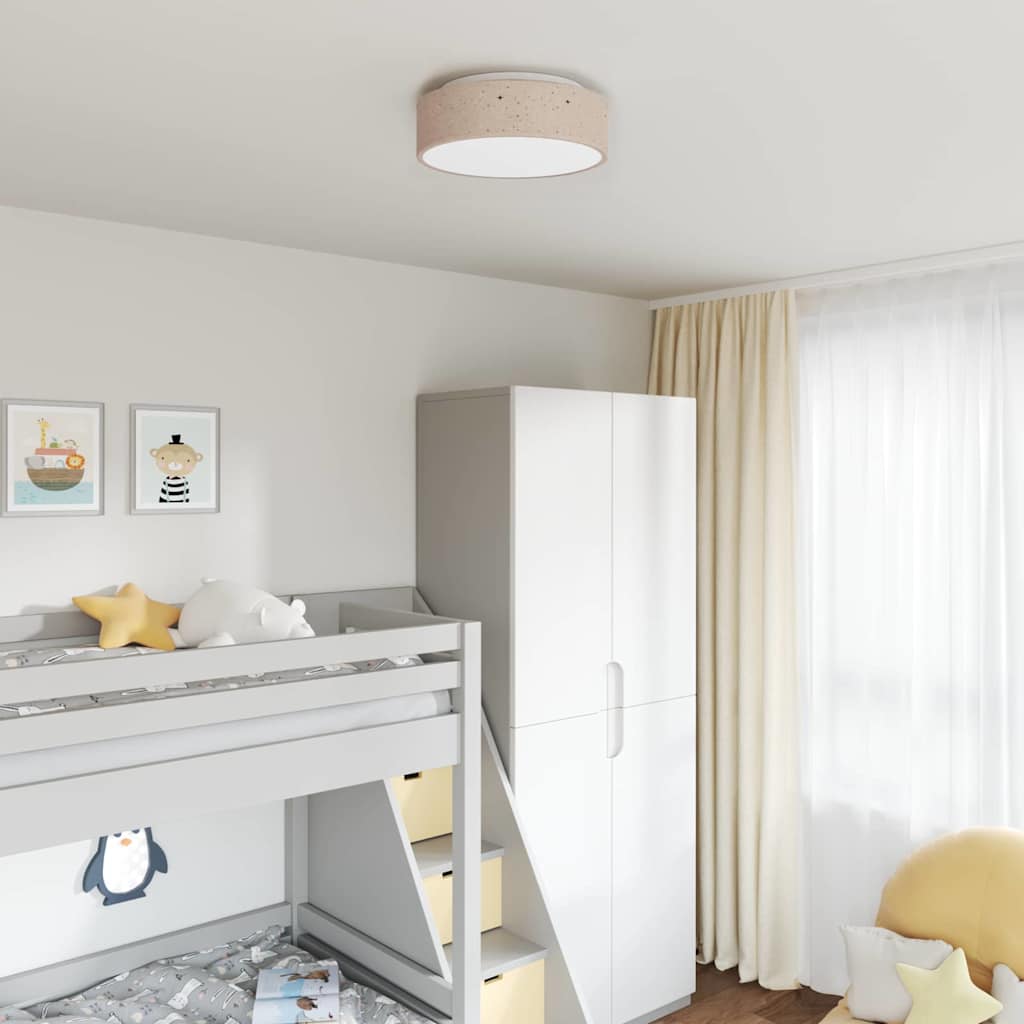 Lampada da soffitto Talpa 38 x 38 x 13,5 cm Tessuto