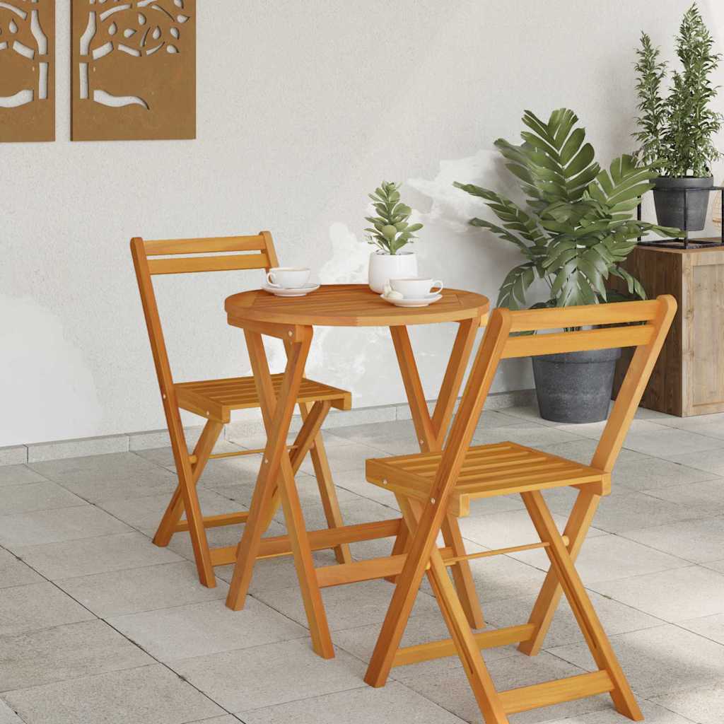 Tavolo da Giardino Naturale 60 x 60 x 72 cm