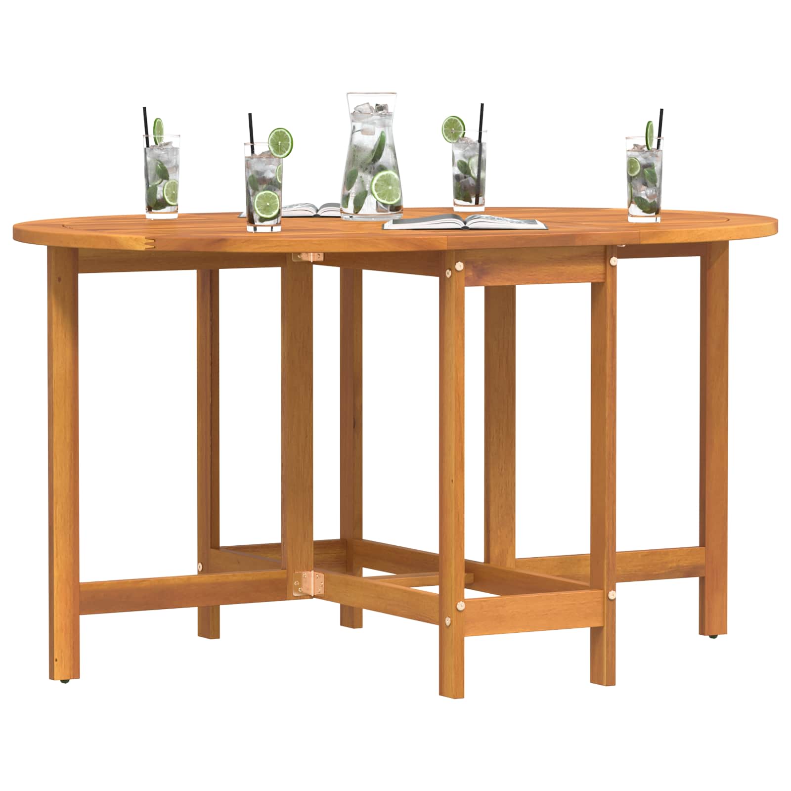 Tavolo da Giardino Marrone 110 x 60 x 72 cm