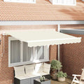 Tenda retrattile Crema 250 x 200 cm Tessuto