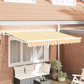 Struttura della tenda Giallo e Bianco 250 x 200 cm