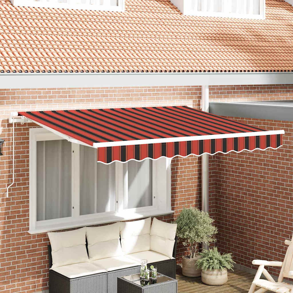 Tenda retrattile Arancione 250 x 200 cm Tessuto
