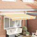 Struttura della tenda Giallo e Bianco 300 x 200 cm