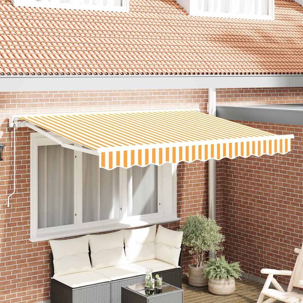 Struttura della tenda Giallo e Bianco 300 x 200 cm