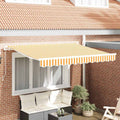 Tenda retrattile Giallo 300 x 200 cm Tessuto