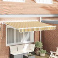 Struttura della tenda Giallo e Grigio 300 x 200 cm