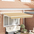 Struttura della tenda Giallo e Grigio 300 x 200 cm