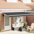 Struttura della tenda Antracite 350 x 200 cm