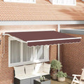Struttura della tenda Marrone 350 x 200 cm