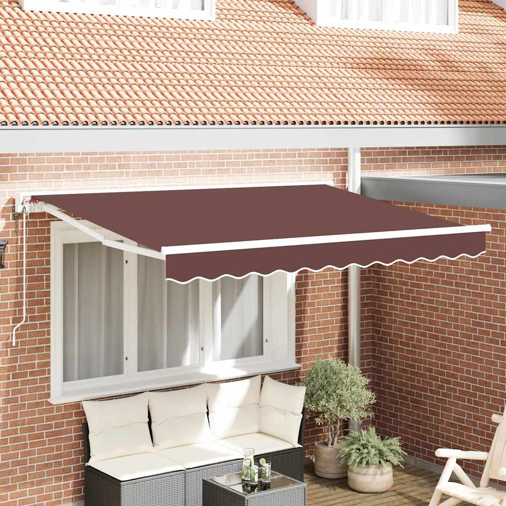 Struttura della tenda Marrone 350 x 200 cm