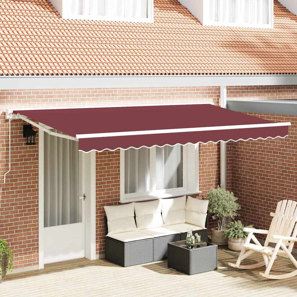 Struttura della tenda Borgogna 400 x 200 cm