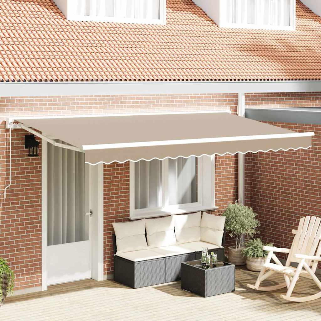 Struttura della tenda Beige 400 x 200 cm
