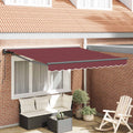 Struttura della tenda Borgogna 300 x 250 cm