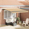 Tenda retrattile Multicolore 300 x 250 cm Poliestere