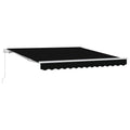 Tenda retrattile Nero 300 x 250 x 165 cm Poliestere e Alluminio