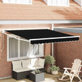 Tenda retrattile Nero 300 x 250 x 165 cm