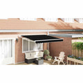 Tenda retrattile Nero 300 x 250 x 165 cm Poliestere e Metallo