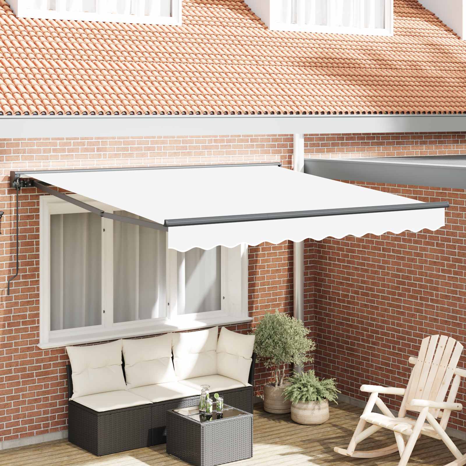 Struttura della tenda Bianco 300 x 250 cm