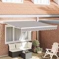 Tenda retrattile Grigio Chiaro 300 x 250 x 165 cm