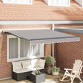 Tenda retrattile Grigio Chiaro 300 x 250 cm