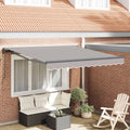 Struttura della tenda Grigio chiaro 300 x 250 cm