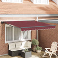 Struttura della tenda Borgogna 350 x 250 cm