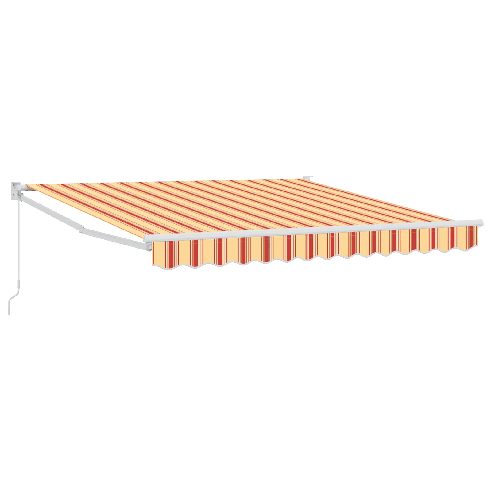 Tenda retrattile Giallo e Arancione 350 x 250 x 165 cm