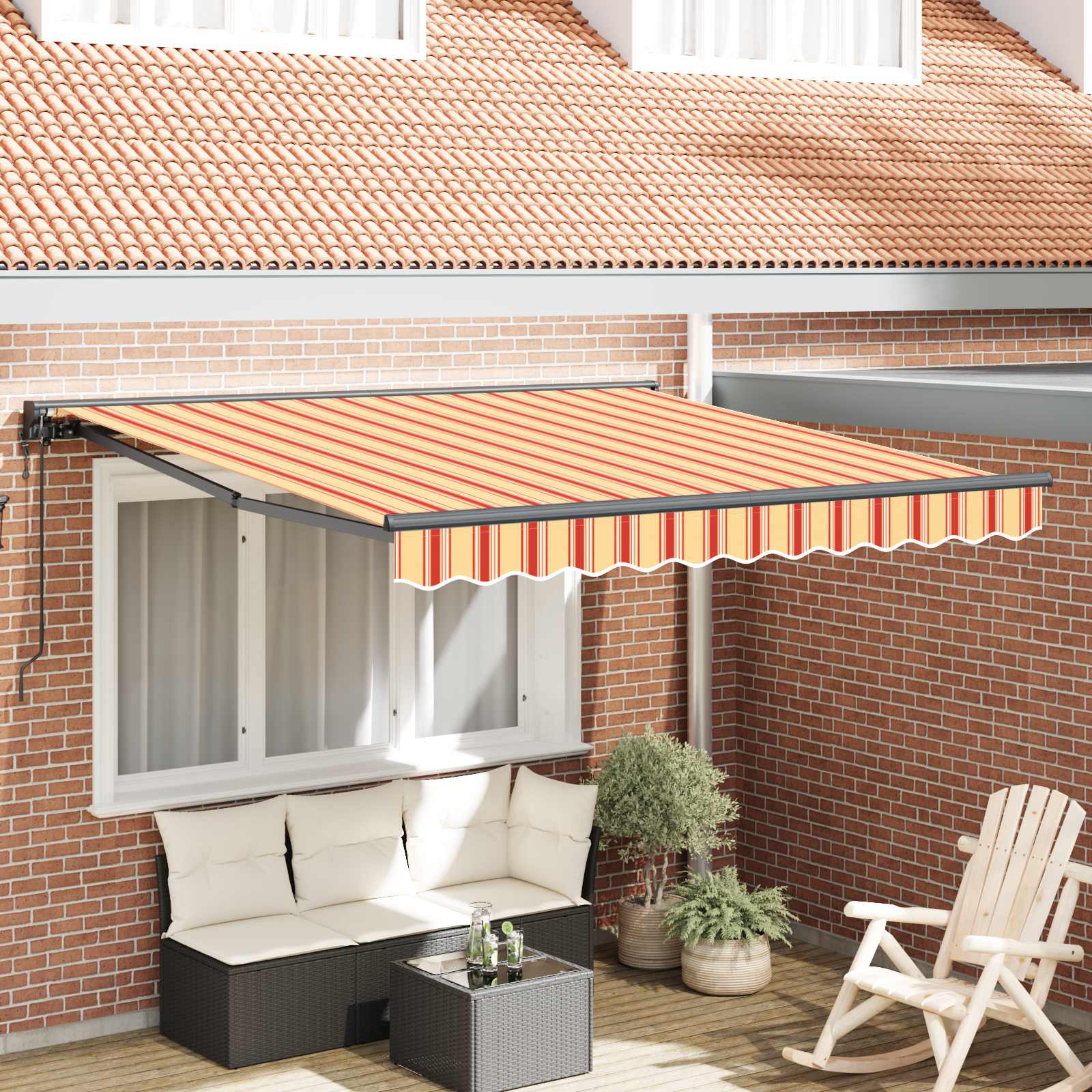 Struttura della tenda Multicolore 350 x 250 cm