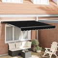 Struttura della tenda Nero 350 x 250 cm