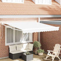 Tenda retrattile Bianco 350 x 250 cm
