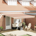 Tenda retrattile Multicolore 400 × 300 cm Poliestere