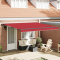 Struttura della tenda Rosso 400 × 300 cm