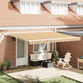 Tenda retrattile Multicolore 450 × 300 cm Poliestere