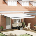 Tenda retrattile Bianco 450 x 300 x 165 cm