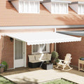 Tenda retrattile Bianco 450 x 350 x 165 cm