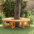 Panchina per Alberi 8 -Seater 2 pz 160 x 80 x 45cm Naturale