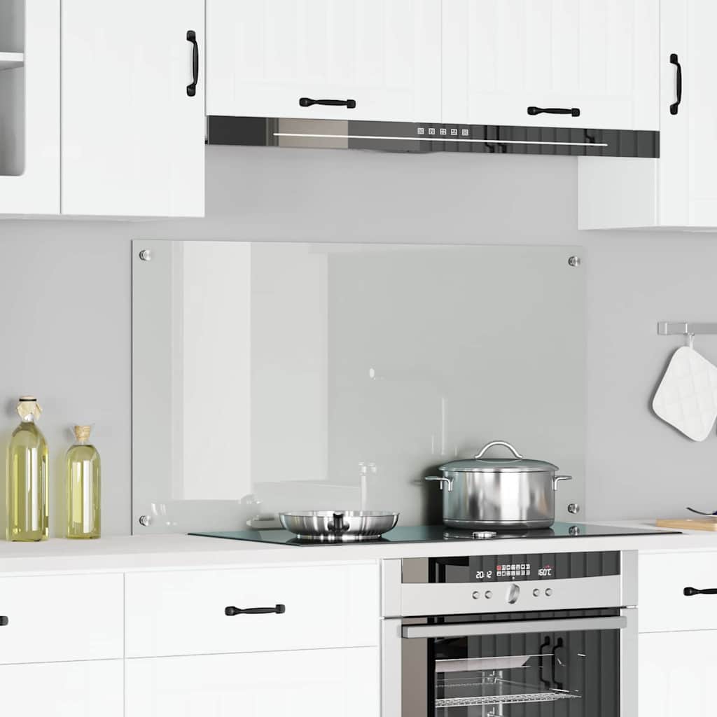 Schienale da cucina Trasparente 120 x 60 cm vetro temperato